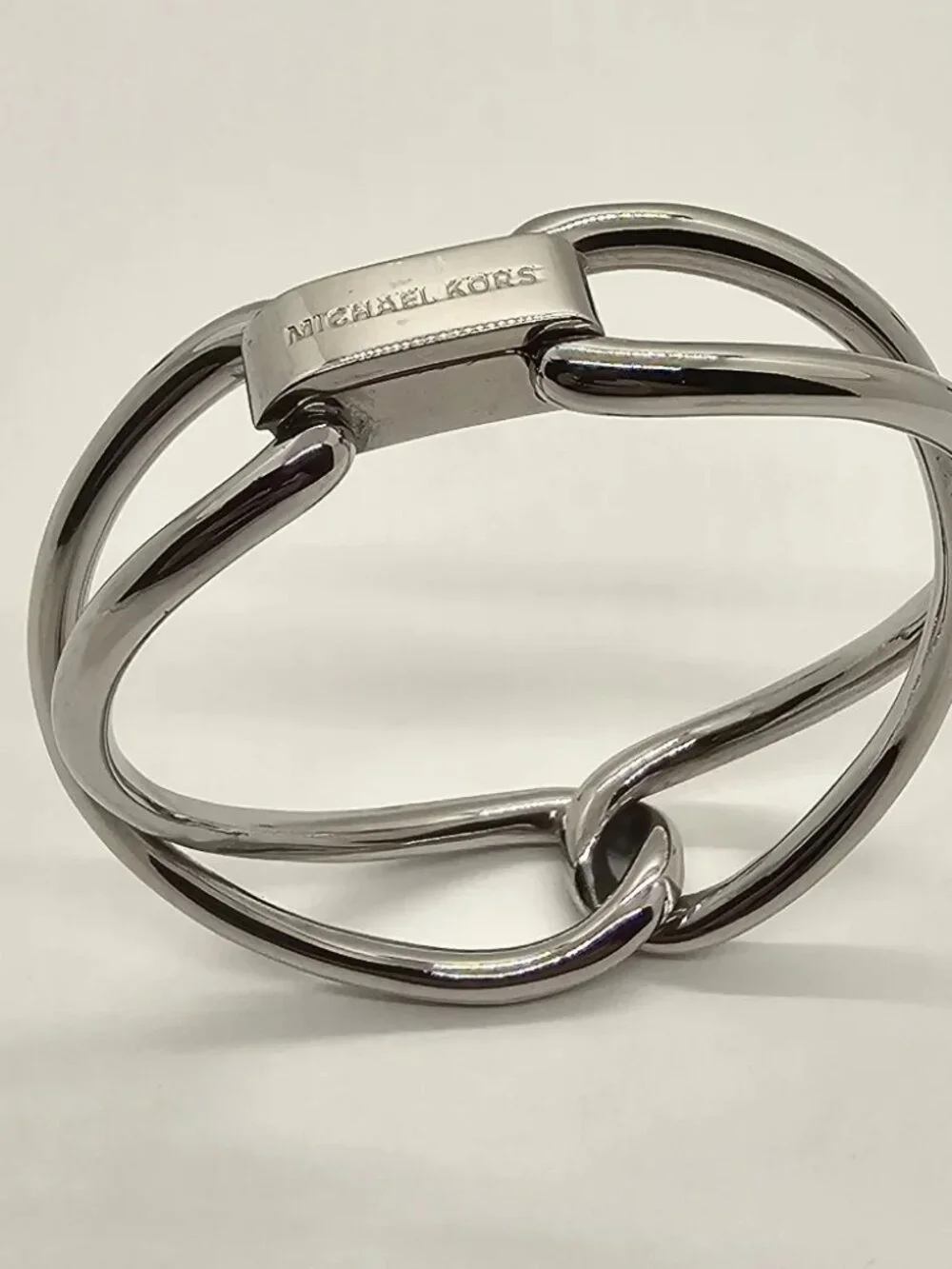 MICHAEL KORS SILVERTONE LINK BRACELET